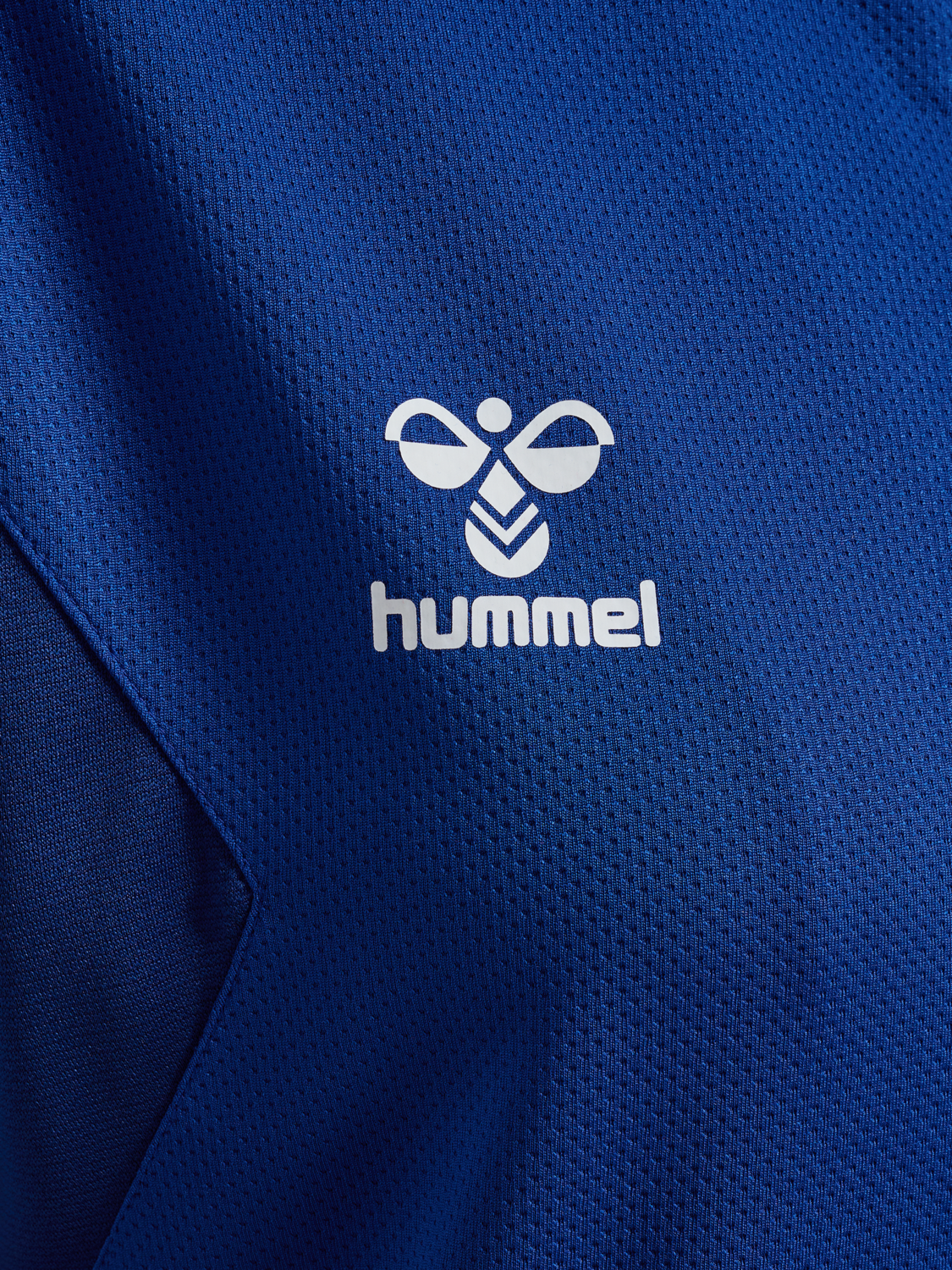 hmlAUTHENTIC PL ZIP HOODIE WOMAN, TRUE BLUE, packshot