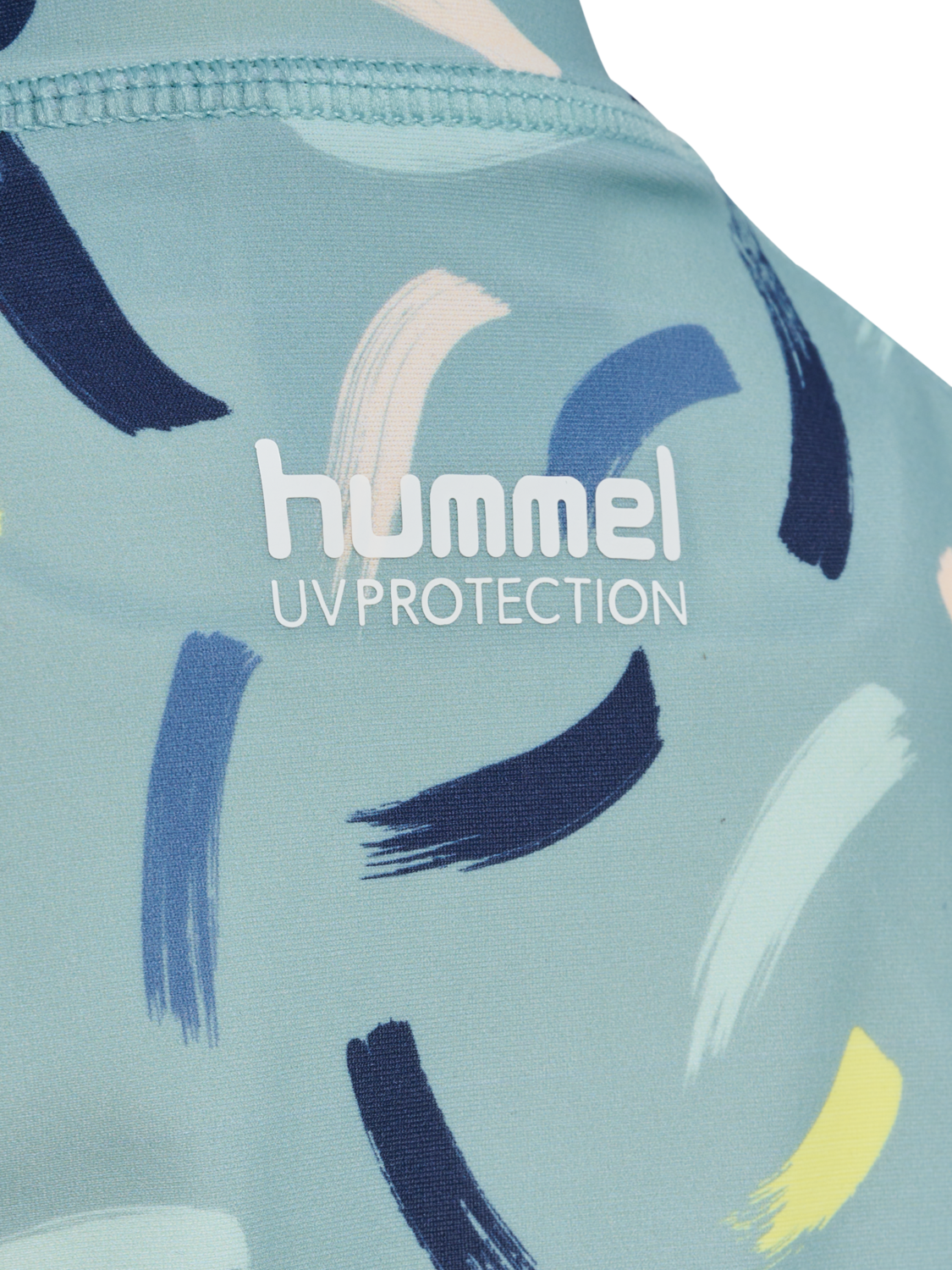 hmlMORGAT SWIM SUIT, BLUE SURF, packshot