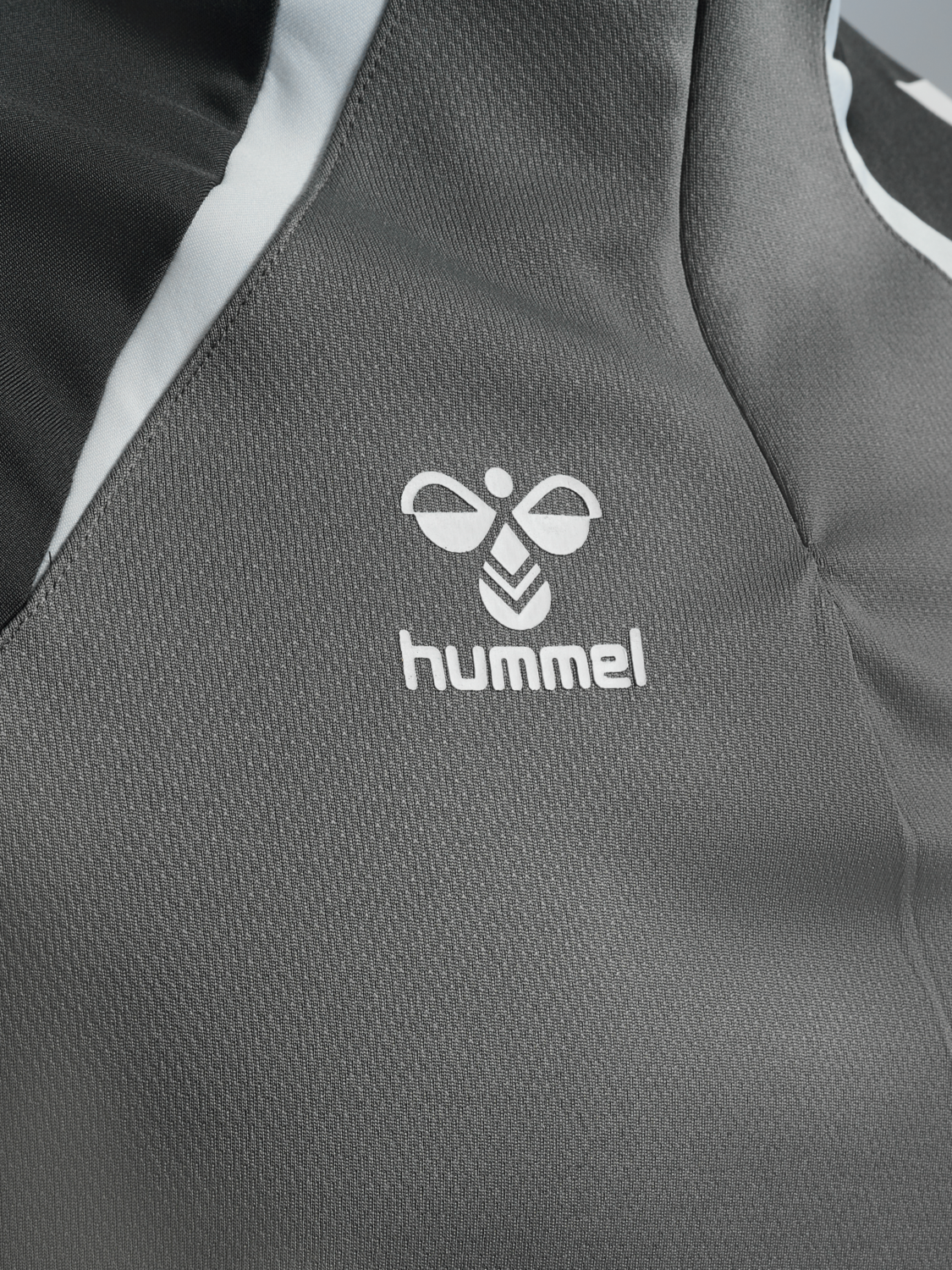 hmlLEAD 2.0 HALF ZIP, STEEL GRAY/ASPHALT, packshot