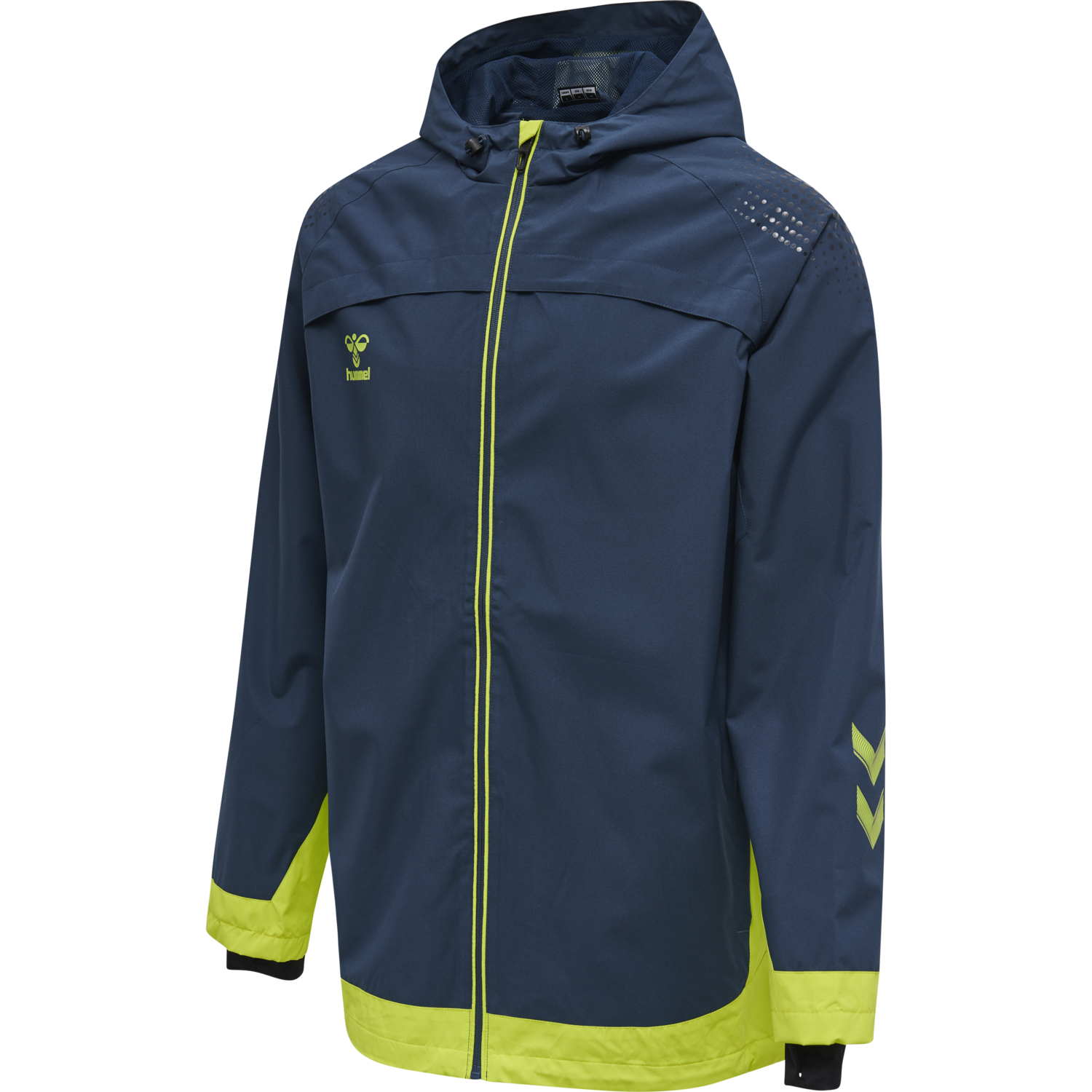 hmlLEAD ALL WEATHER JACKET , DARK DENIM, packshot