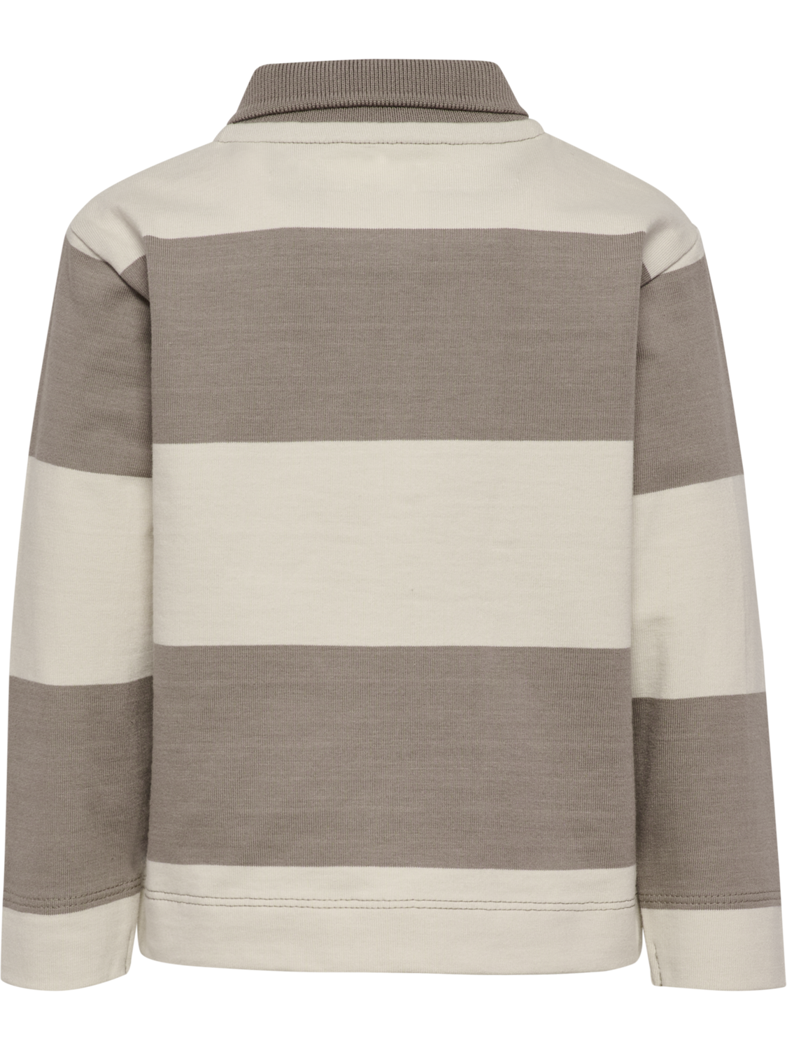 hmlMINI LOOSE STRIPE POLO SHIRT, ROCK RIDGE, packshot