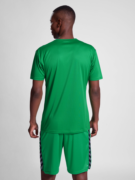 hmlAUTHENTIC PL JERSEY S/S, JELLY BEAN, model