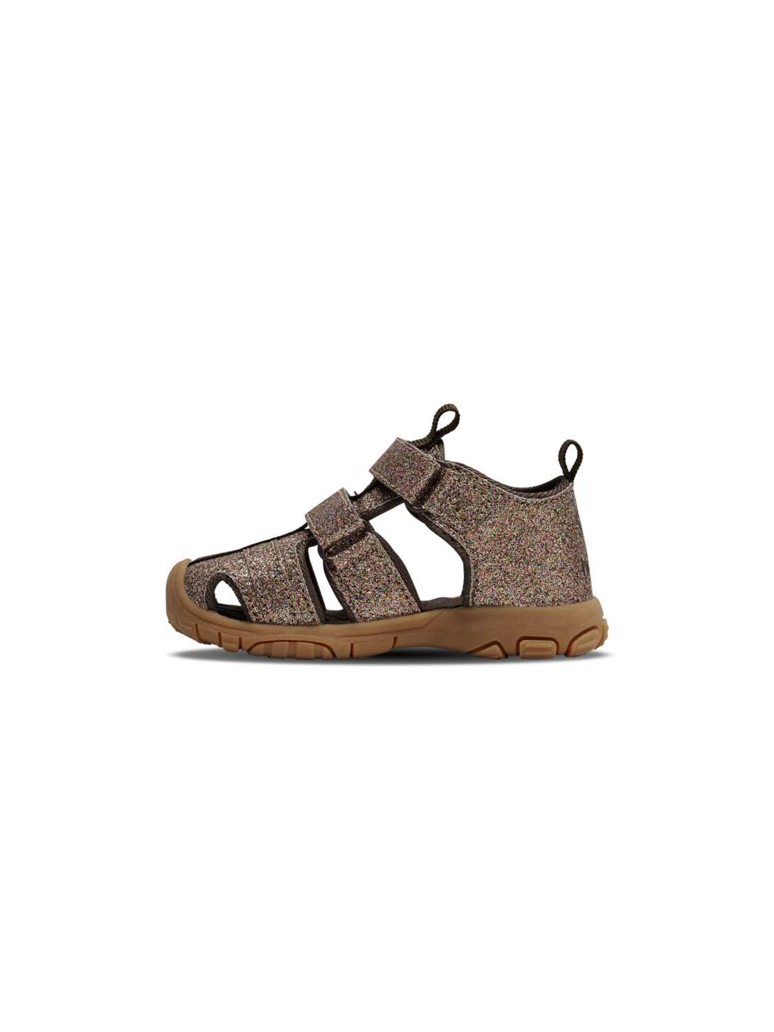 SANDAL VELCRO INFANT, MULTI COLOUR BROWN, packshot