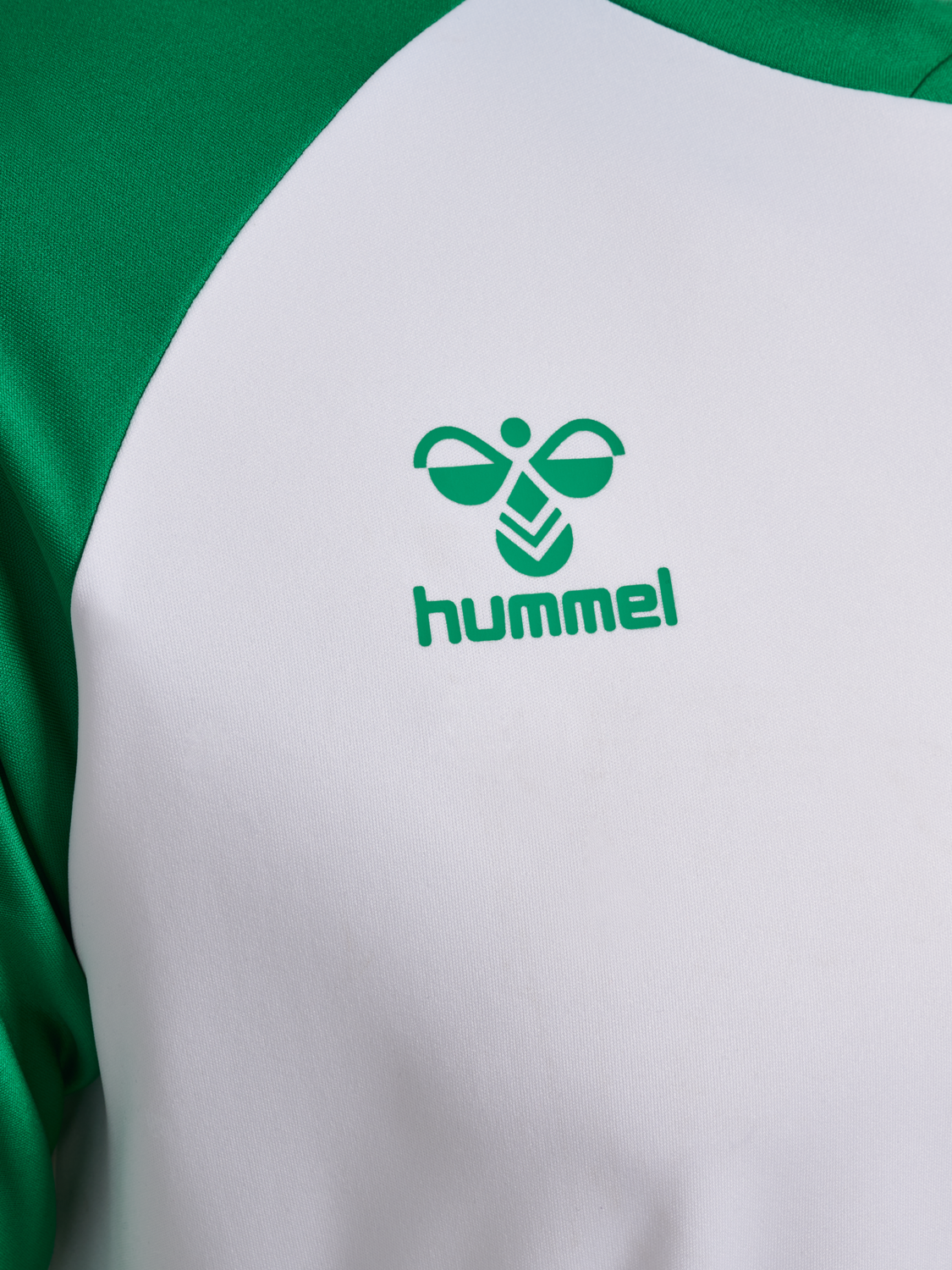 hmlMATCH LEAGUE JERSEY S/S, WHITE/JELLY BEAN, packshot