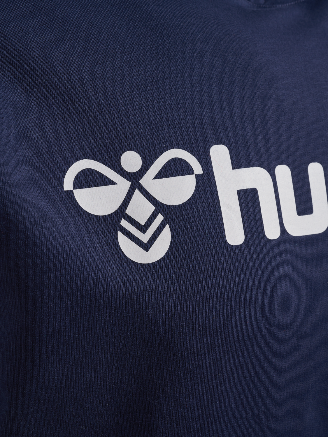 hmlGO 2.0 LOGO HOODIE, MARINE, packshot
