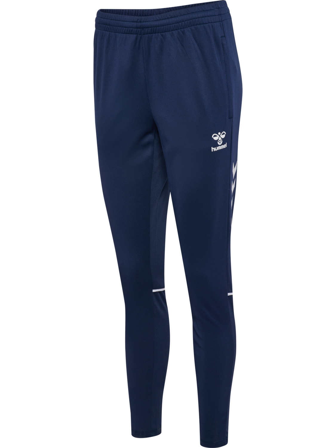 hmlCORE 2.0 TRAINING PANTS WOMAN, MARINE/WHITE, packshot