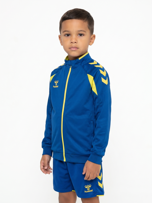 hmlCORE 2.0 TRACK ZIP JACKET KIDS, TRUE BLUE/BLAZING YELLOW, model