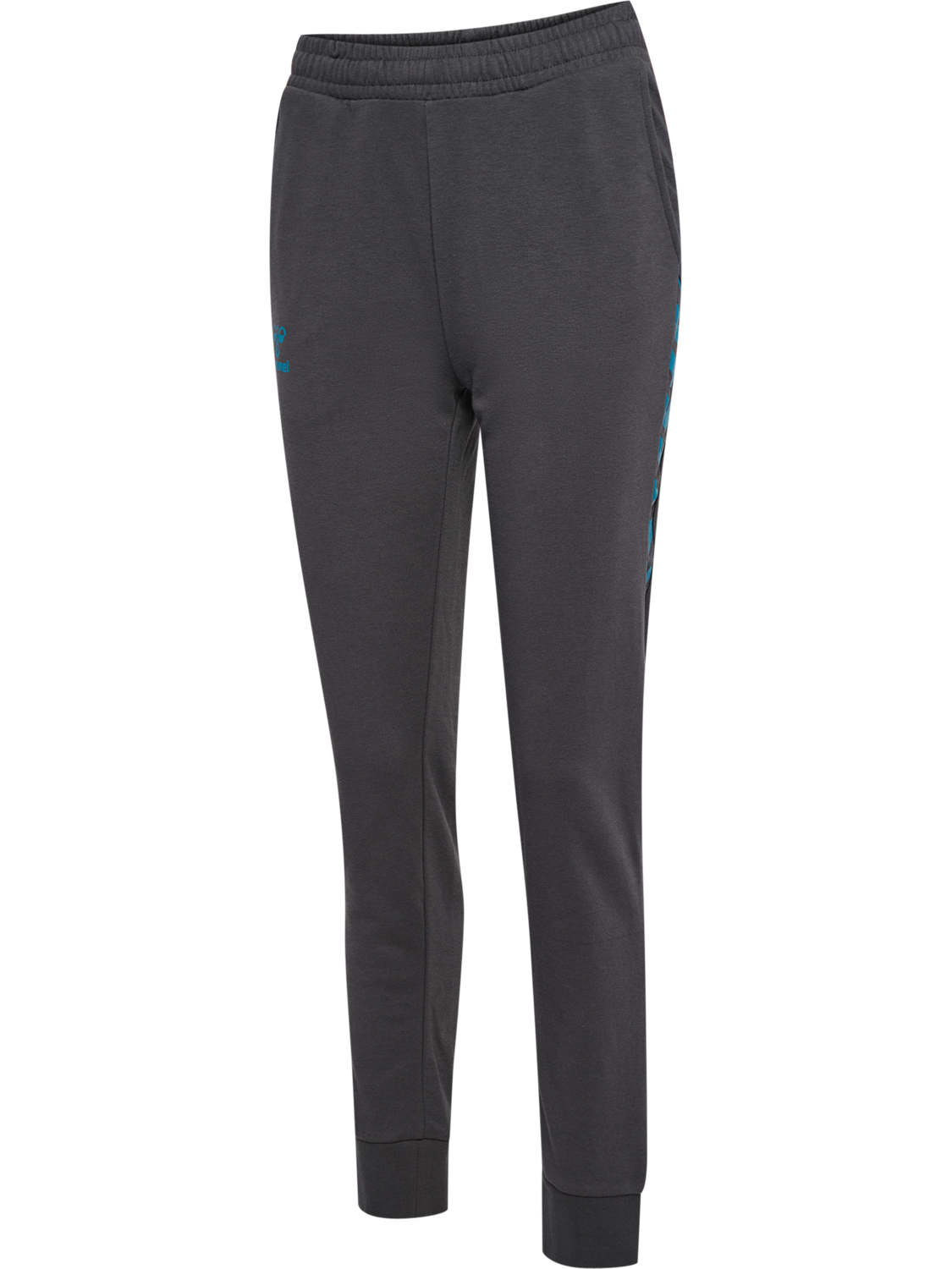 hmlSTALTIC COTTON PANTS WOMAN, MAGNET, packshot