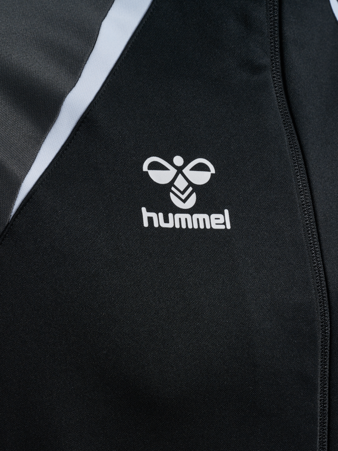 hmlLEAD 2.0 TRACK ZIP JACKET, BLACK/ASPHALT, packshot