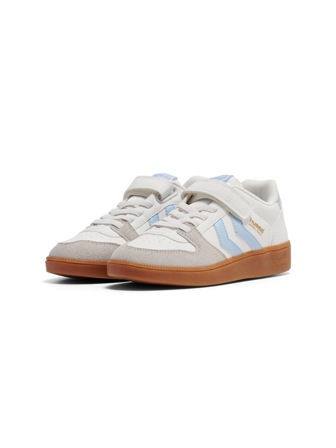 HANDBALL PERFEKT SP JR, WHITE/METALLIC BLUE, packshot