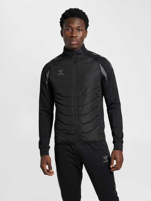 hmlBTC WINTER TRAINING JACKET, BLACK, model