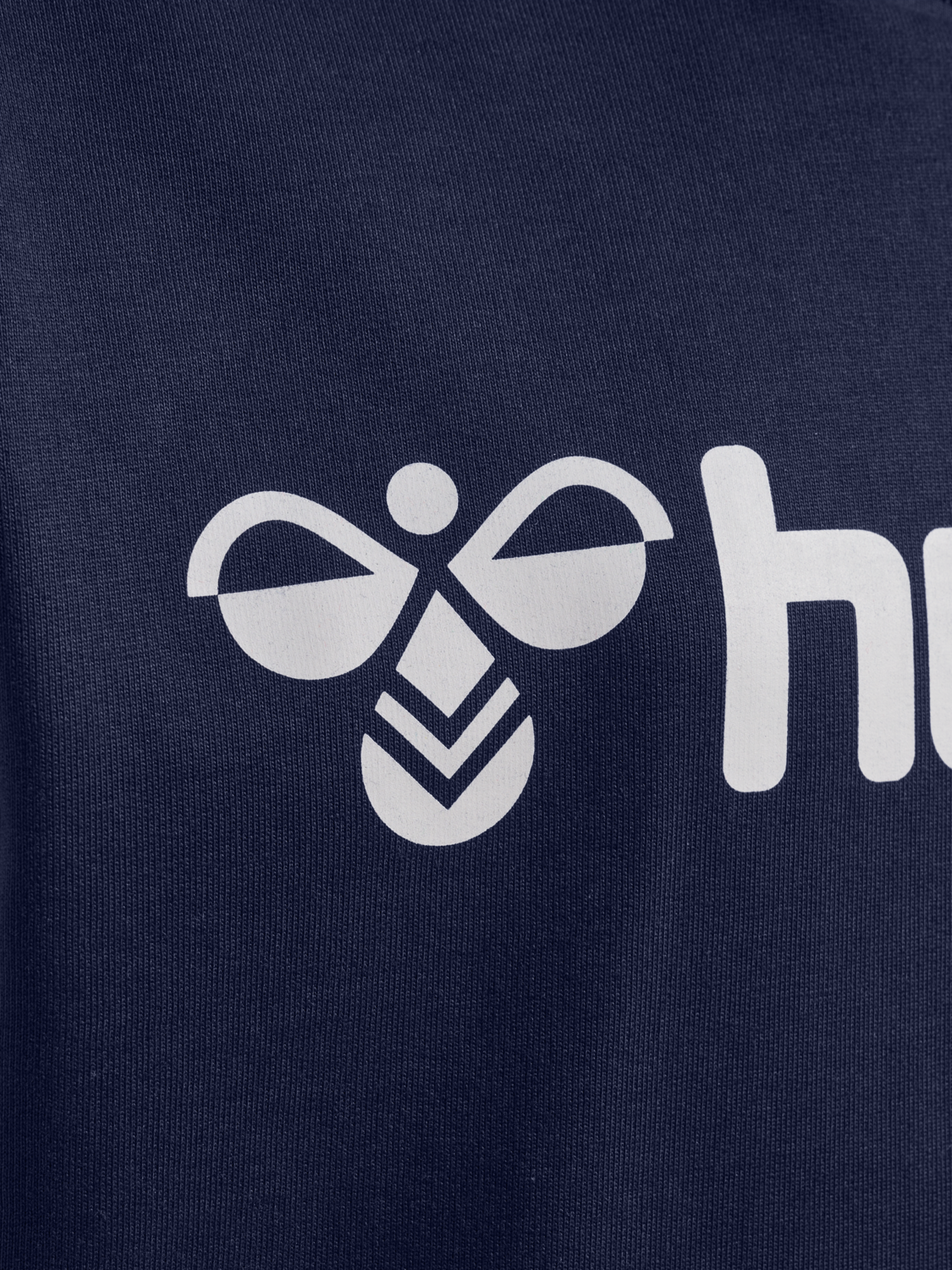 hmlGO 2.0 LOGO HOODIE KIDS, MARINE, packshot