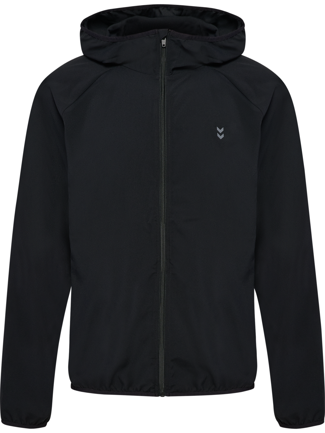 hmlPULSE WINDBREAKER JACKET, BLACK, packshot