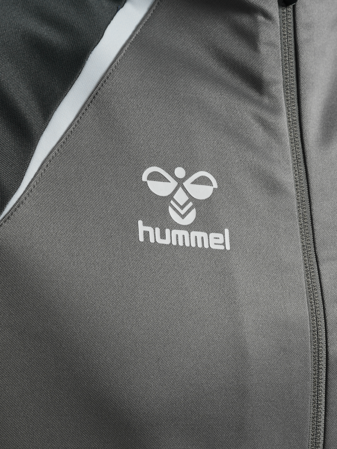 hmlLEAD 2.0 TRACK ZIP JACKET, STEEL GRAY/ASPHALT, packshot