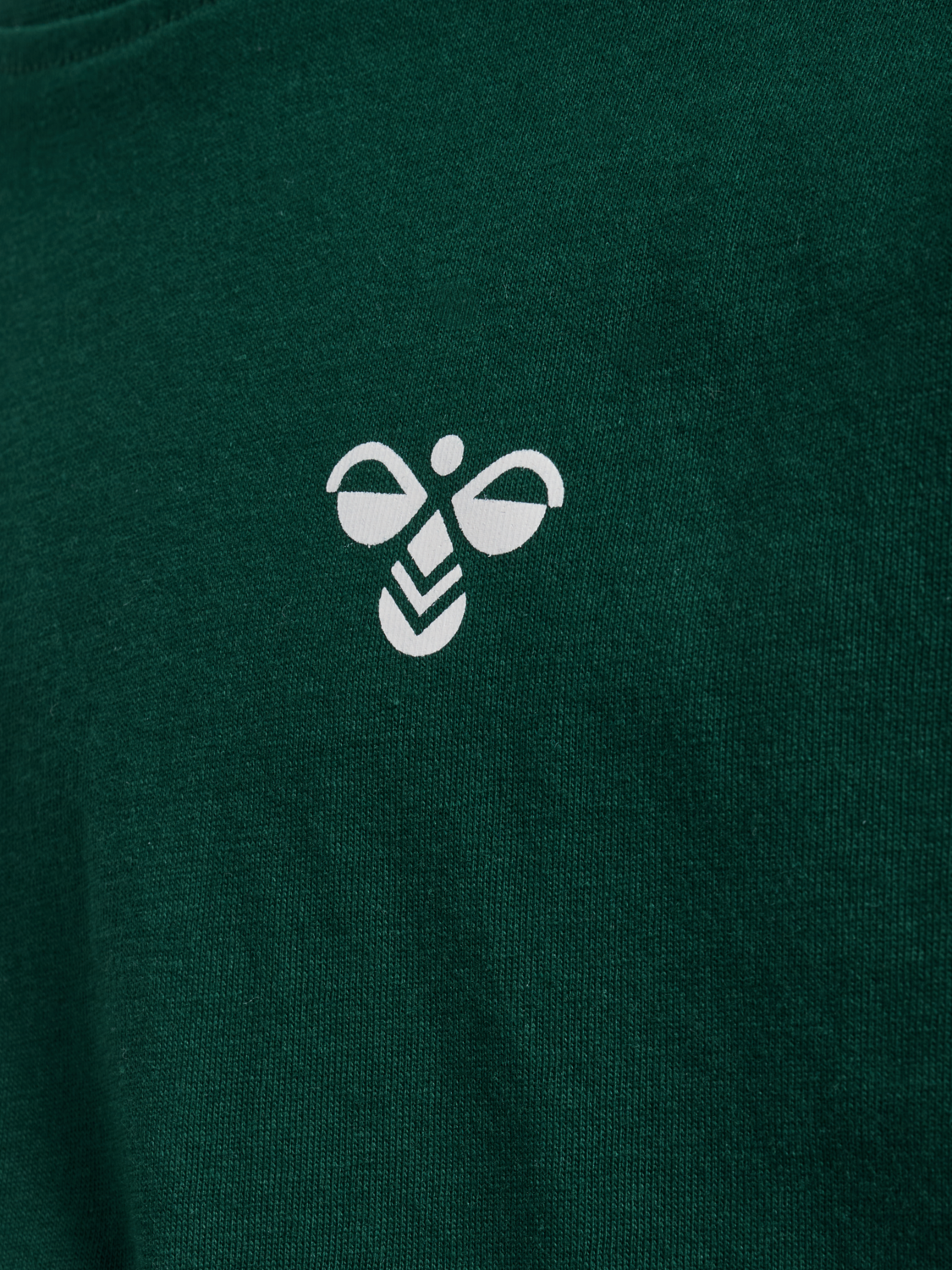 hmlJR SILLY S/S BOXY T-SHIRT SOLID, FOREST BIOME, packshot