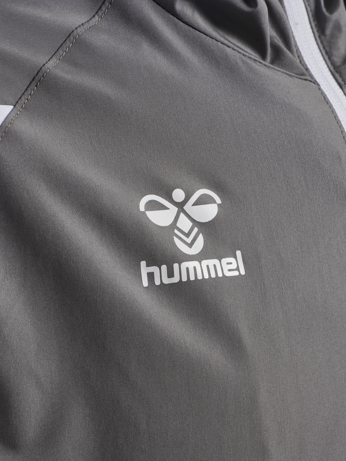 hmlCORE 2.0 ALL-WEATHER JACKET, STEEL GRAY/WHITE, packshot