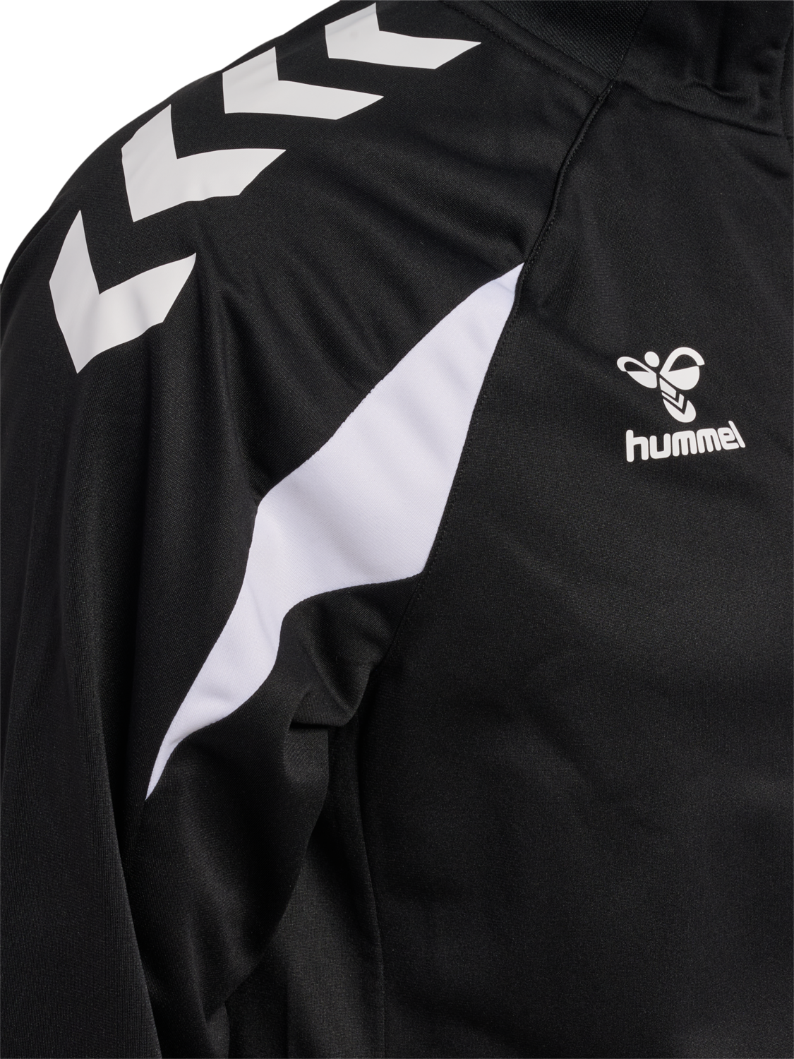 hmlCORE 2.0 TRACK ZIP JACKET, BLACK/WHITE, packshot