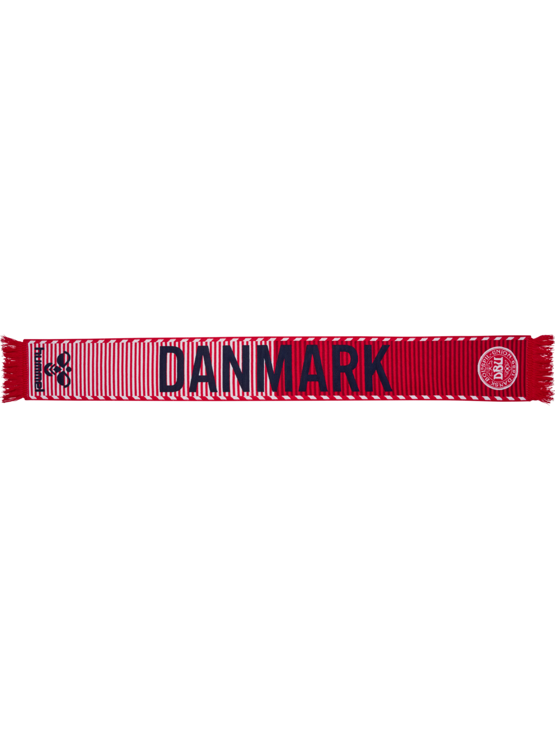 DBU 26 FAN SCARF, TANGO RED/WHITE, packshot