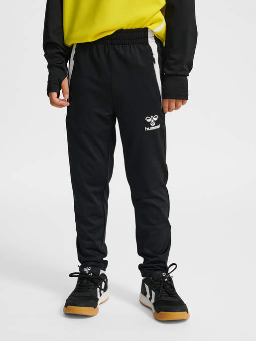 hmlLEAD 2.0 TRAINING PANTS KIDS, BLACK, model