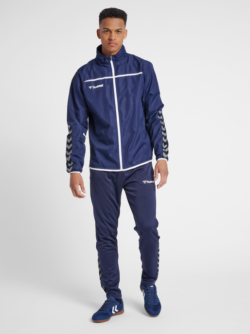 hmlAUTHENTIC POLY PANT, MARINE, model