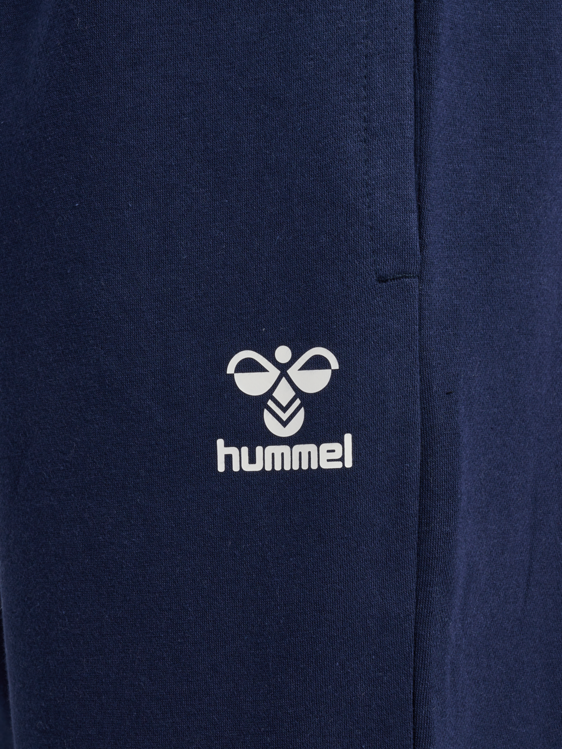 hmlMOVER COTTON PANTS, MARINE, packshot