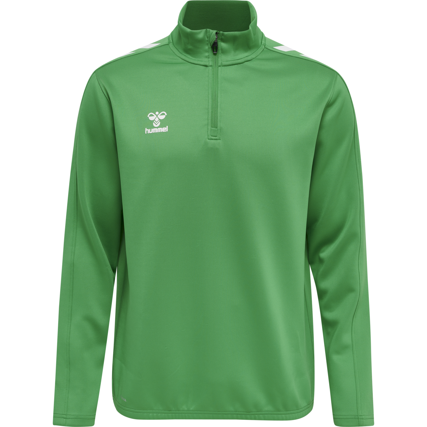 hmlCORE XK HALF ZIP POLY SWEAT, JELLY BEAN, packshot