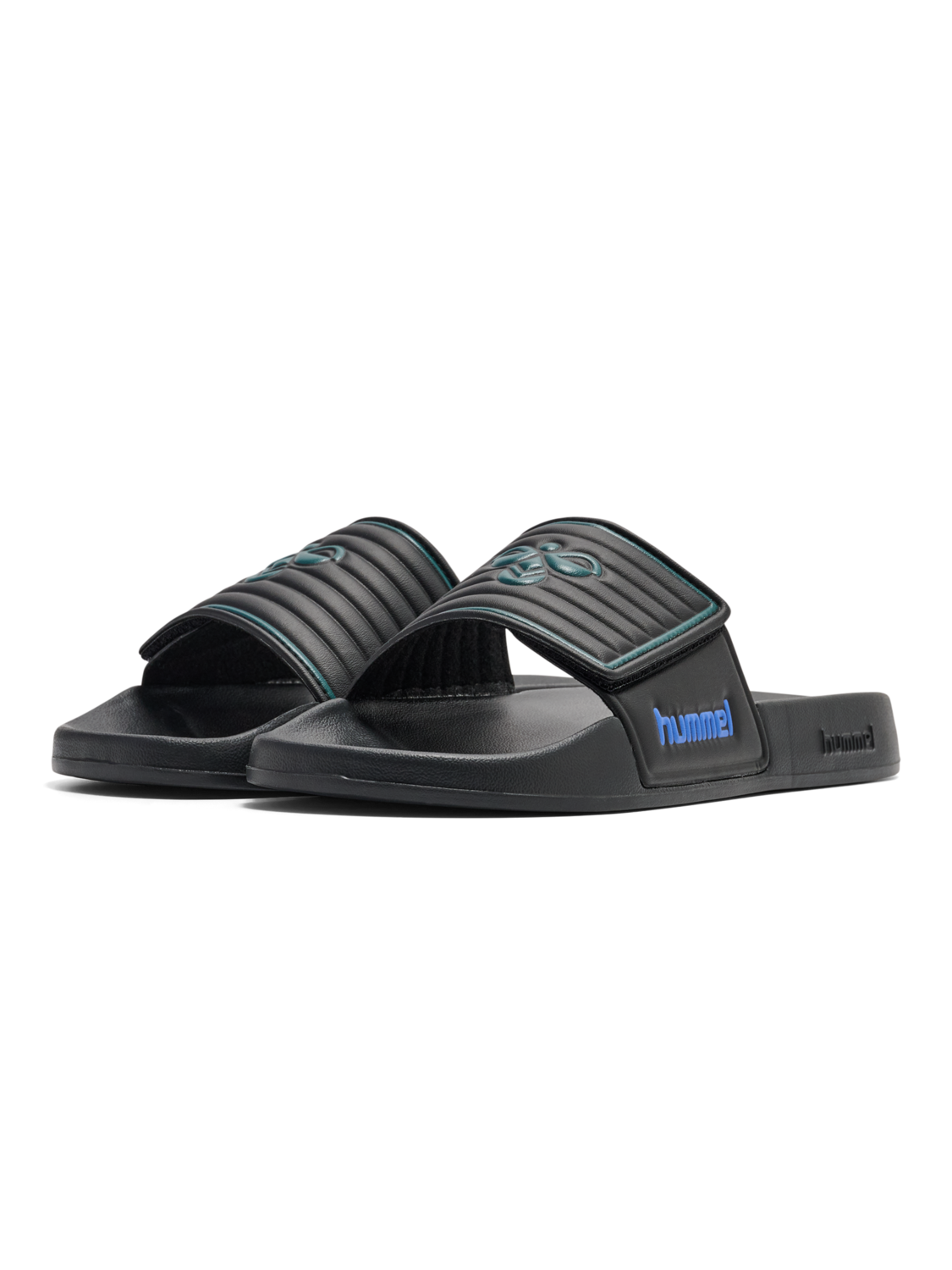 POOL SLIDE BEE VC, ANTHRACITE, packshot