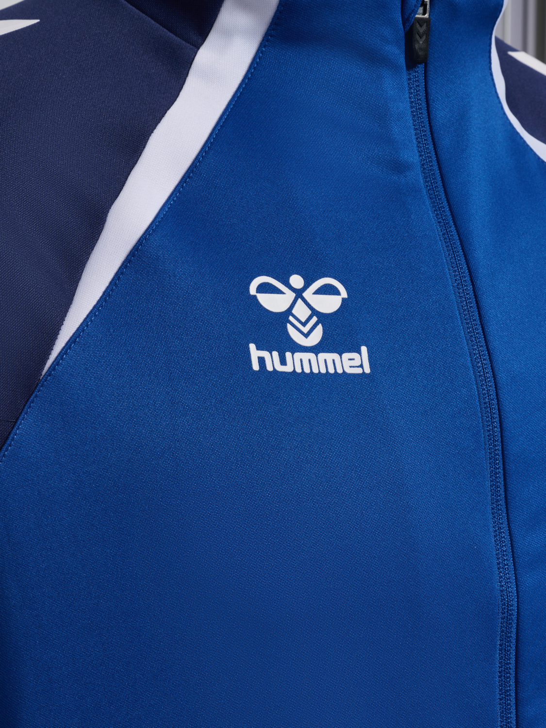 hmlLEAD 2.0 TRACK ZIP JACKET, TRUE BLUE/MARINE, packshot