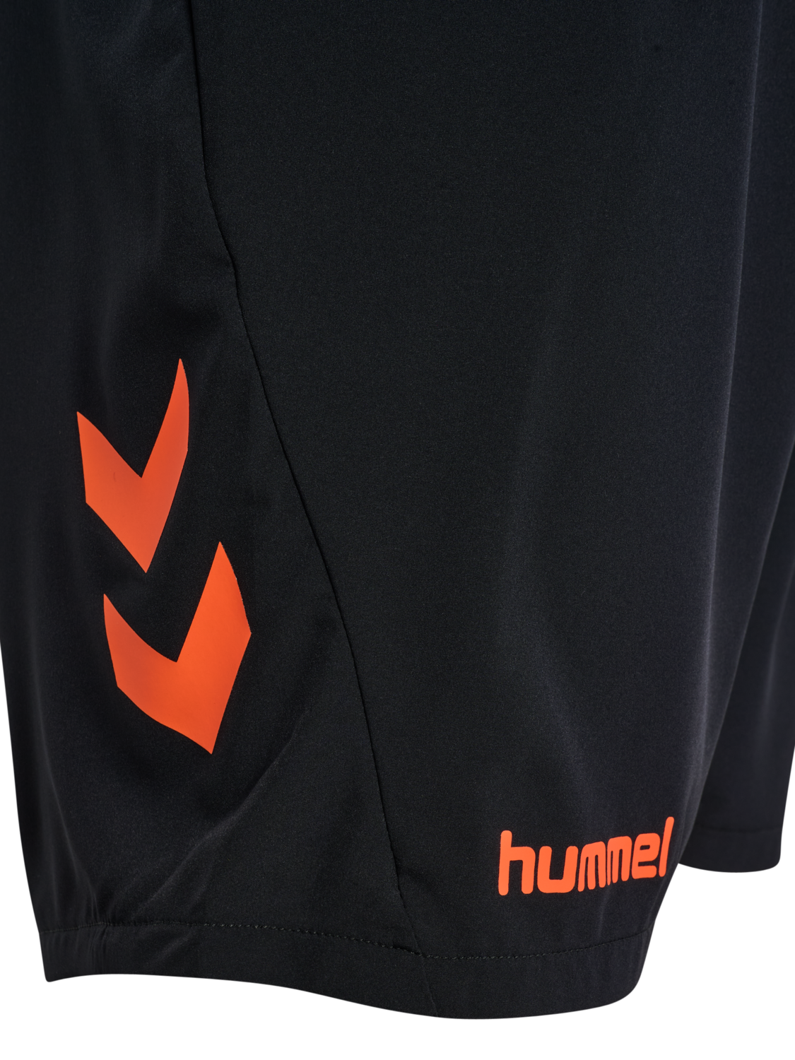 hmlBLAZE PRO TRAINING SHORTS KIDS, BLACK/ORANGE, packshot