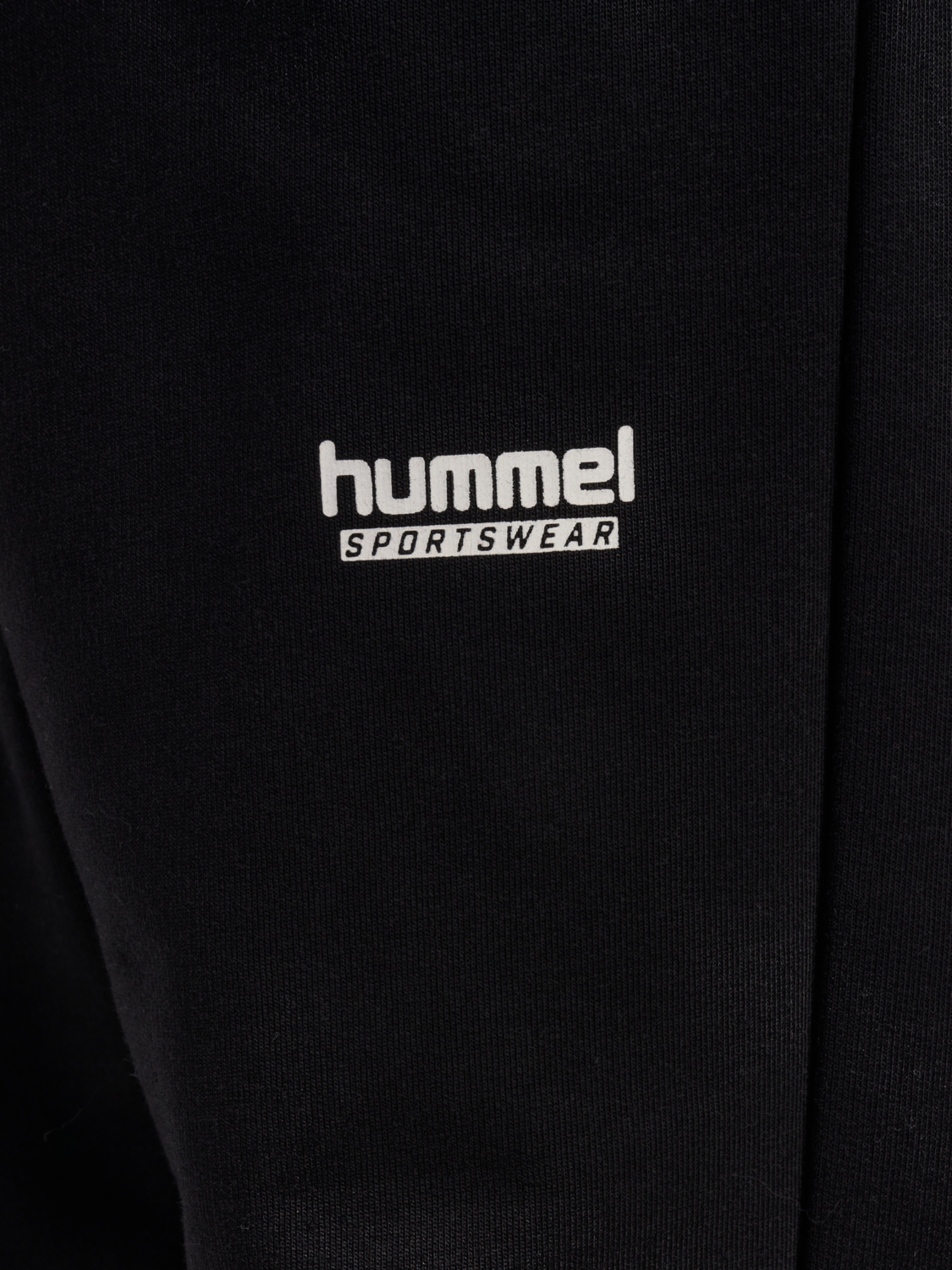 hmlJR REGULAR ADJ WAIST PANTS, BLACK, packshot