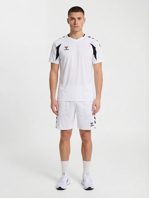 hmlCORE 2.0 JERSEY S/S, WHITE/BLACK, model