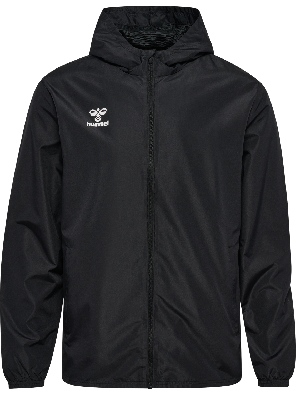 hmlESSENTIAL AW JACKET, BLACK, packshot