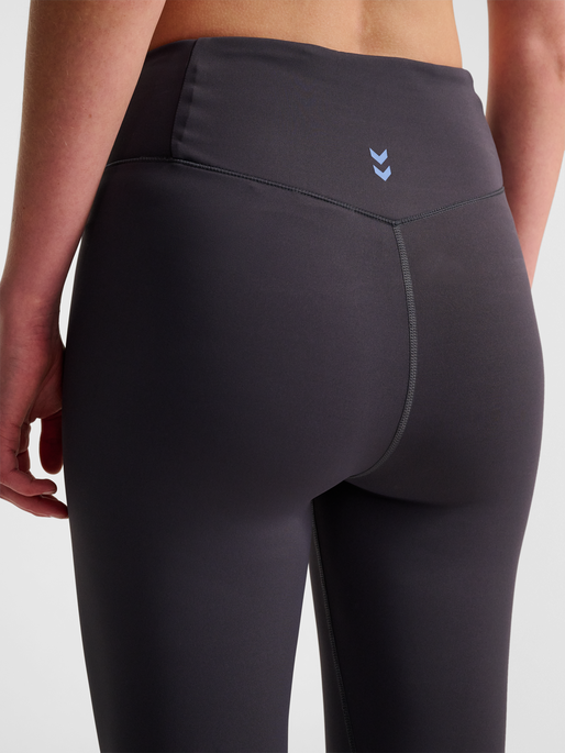hmlYOGA WRAP HIGH WAIST W TIGHTS, EBONY, model