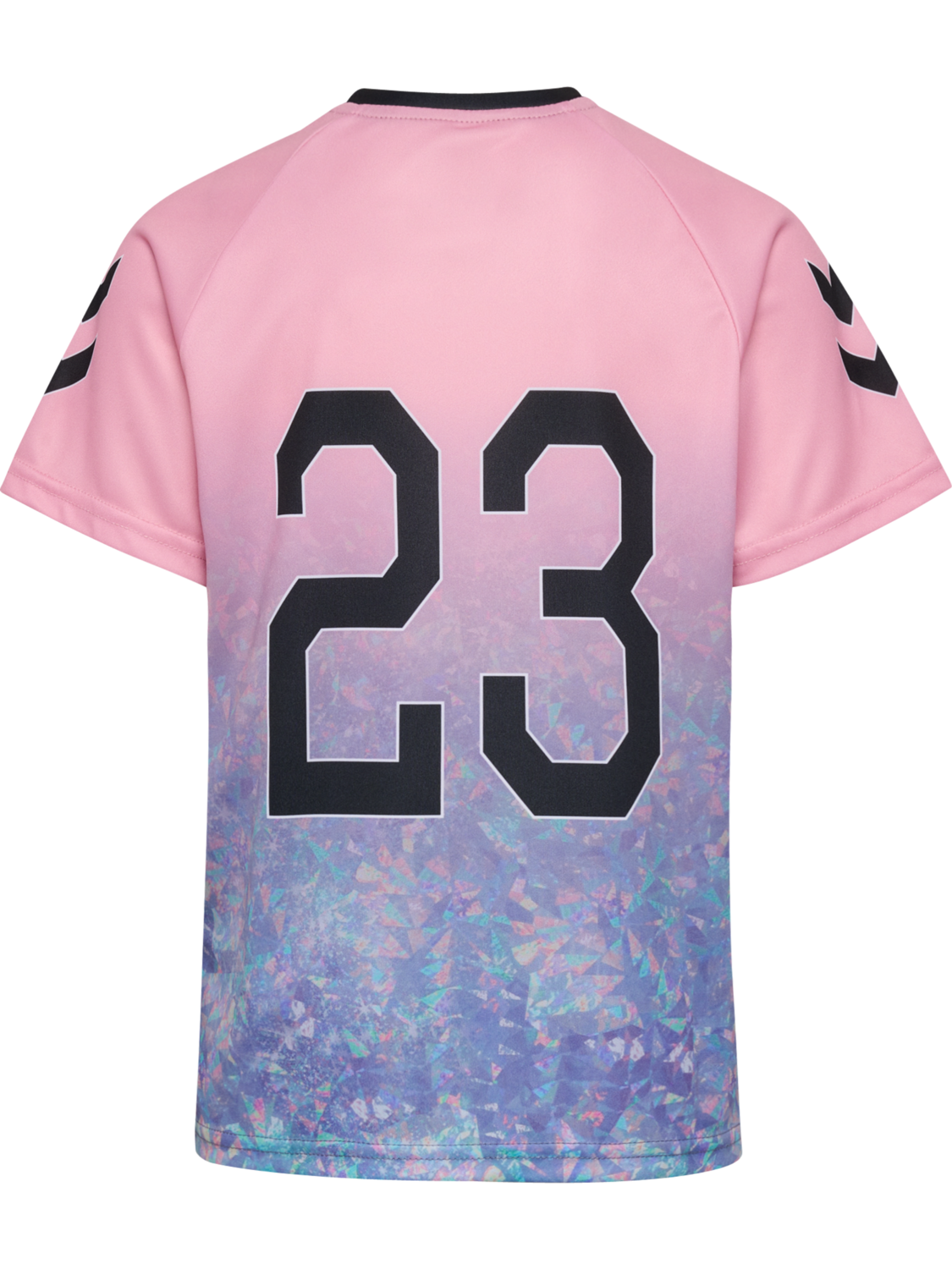 hmlSHIMMER T-SHIRT S/S, PINK NECTAR, packshot