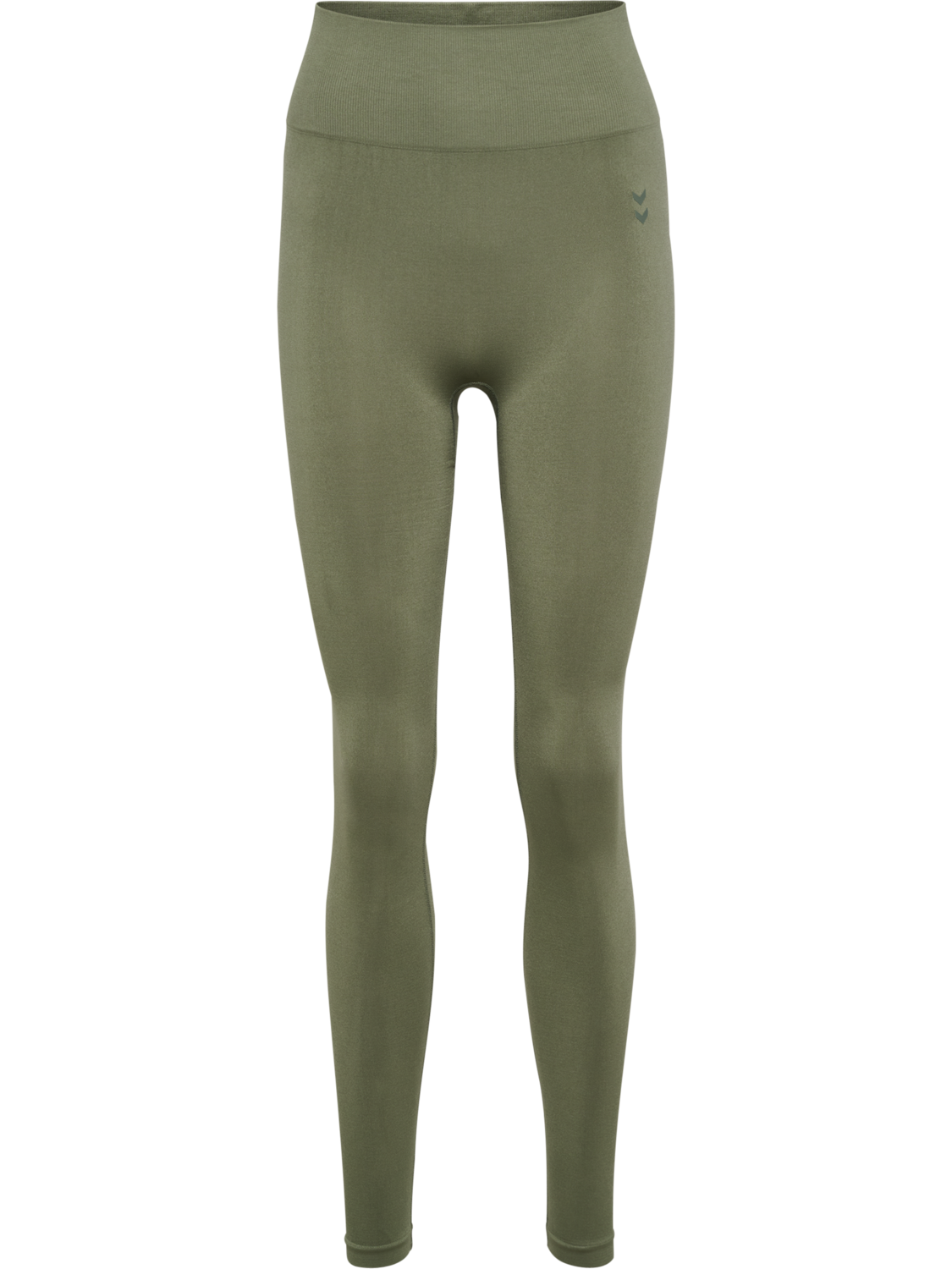 hmlFLOW TIGHTS, DEEP LICHEN GREEN, packshot