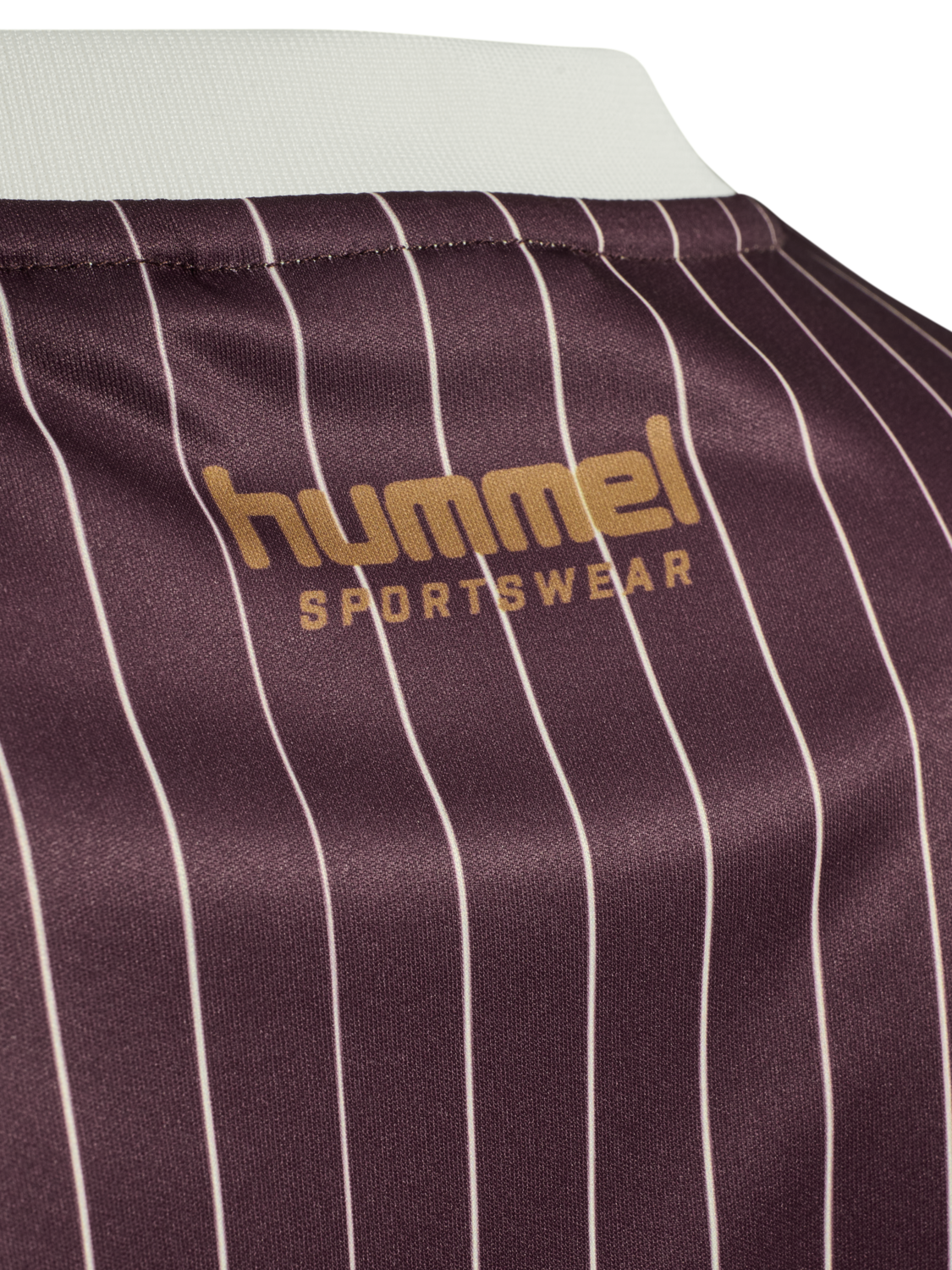 hmlLOOSE JERSEY SS STRIPE TOPSCORER, VINEYARD WINE, packshot