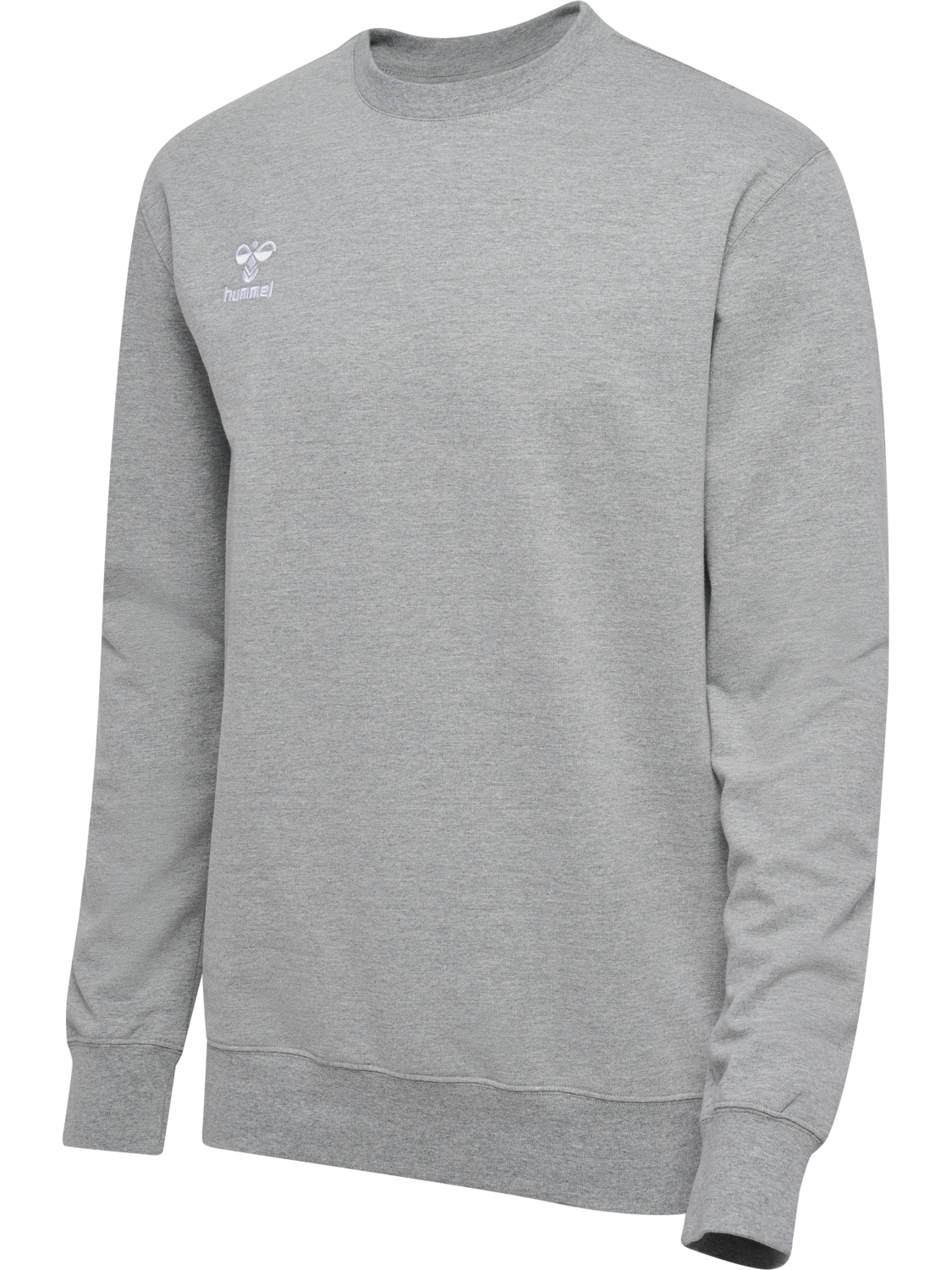 hmlGO 2.0 SWEATSHIRT, GREY MELANGE, packshot