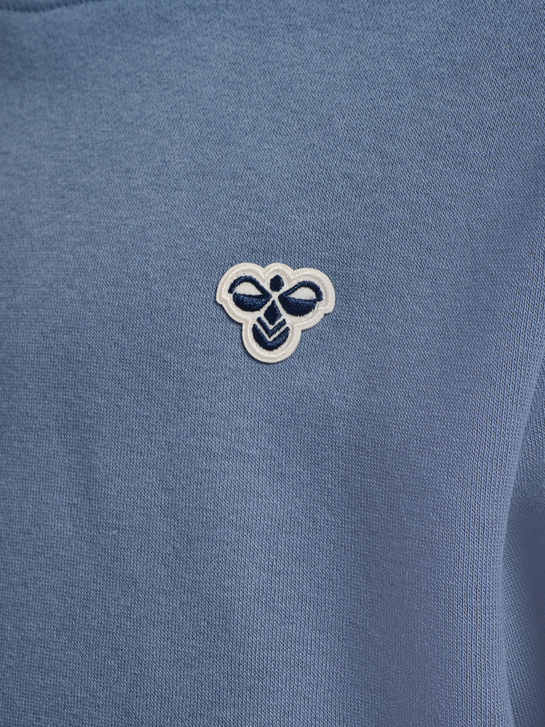 hmlJR LOOSE HOODIE BEE, FLINT STONE, packshot