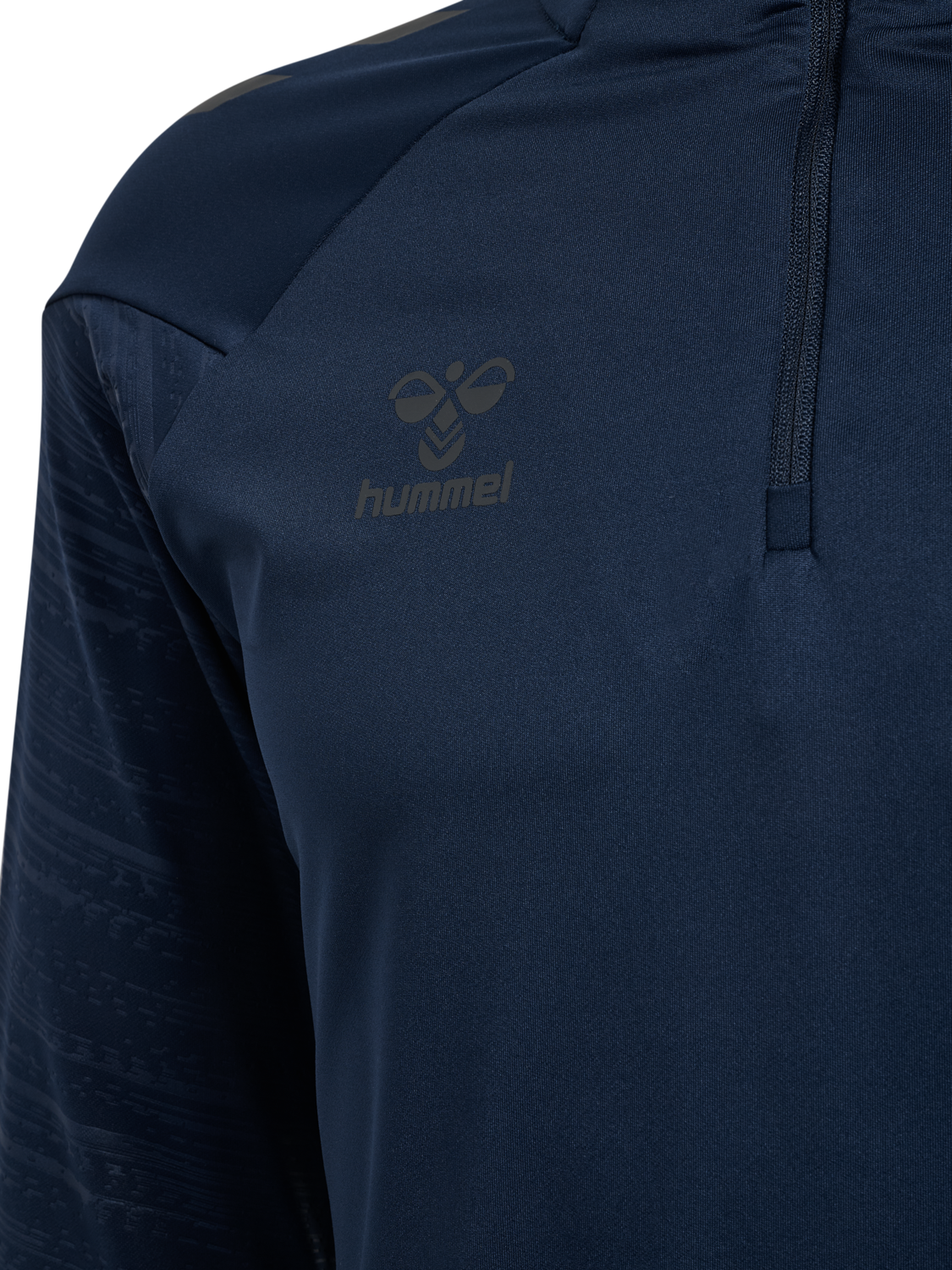 hmlPRO TRAINING HALF ZIP, MARINE, packshot