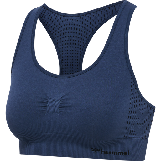 hmlMT SHAPING SEAMLESS SPORTS TOP, INSIGNIA BLUE, packshot