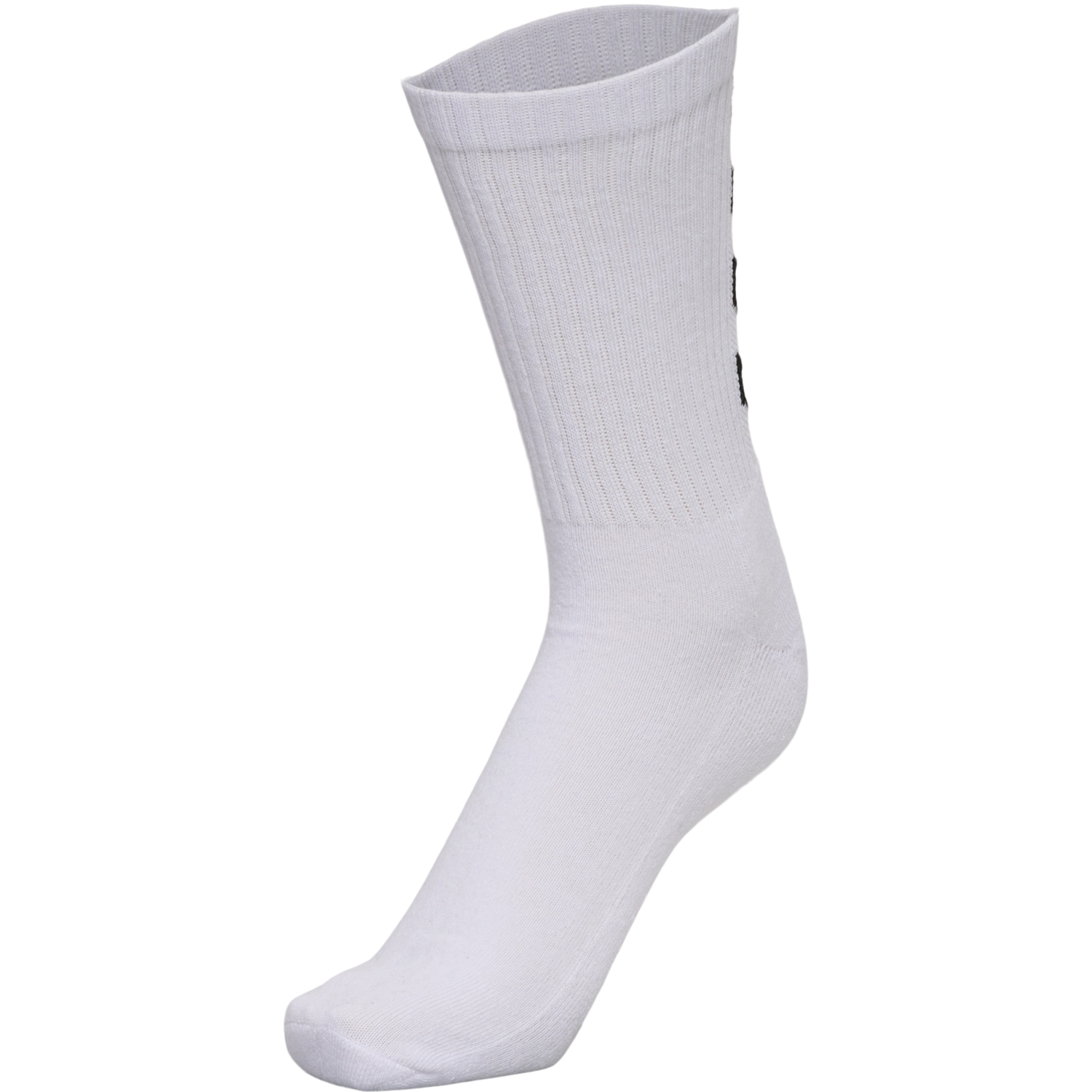 FUNDAMENTAL 3-PACK SOCK, WHITE, packshot