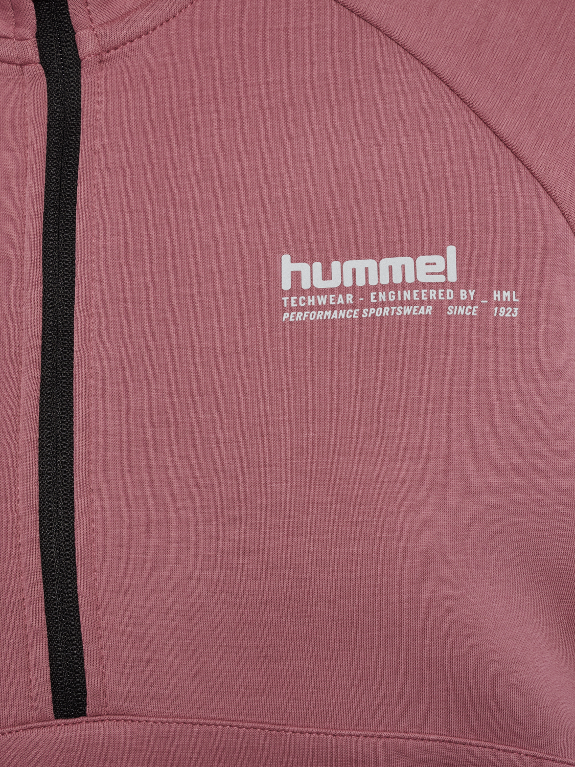 hmlTECH FLEECE WOMEN BOXY HALF ZIP, WISTFUL MAUVE, packshot