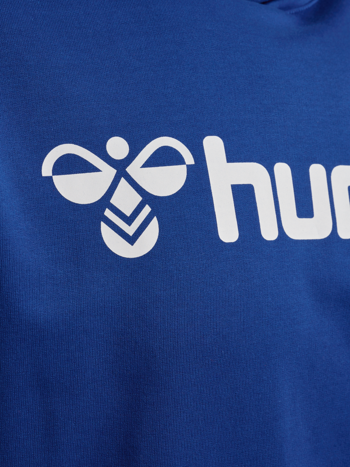 hmlGO 2.0 LOGO HOODIE, TRUE BLUE, packshot