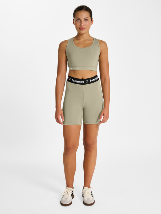 hmlPULSE LIGHT SUPPORT BRA, SEAGRASS, model