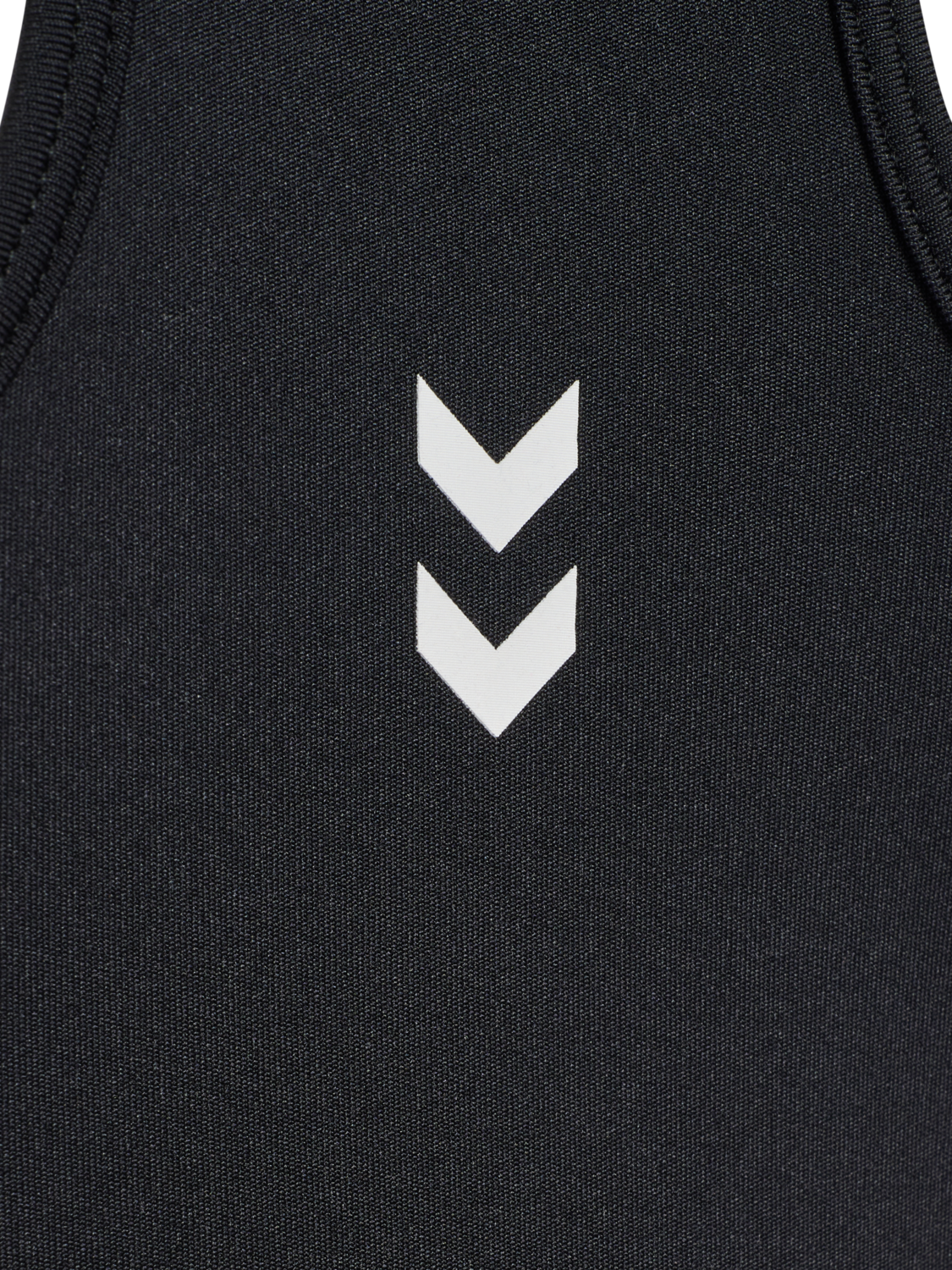 hmlJR PULSE TOP, BLACK, packshot