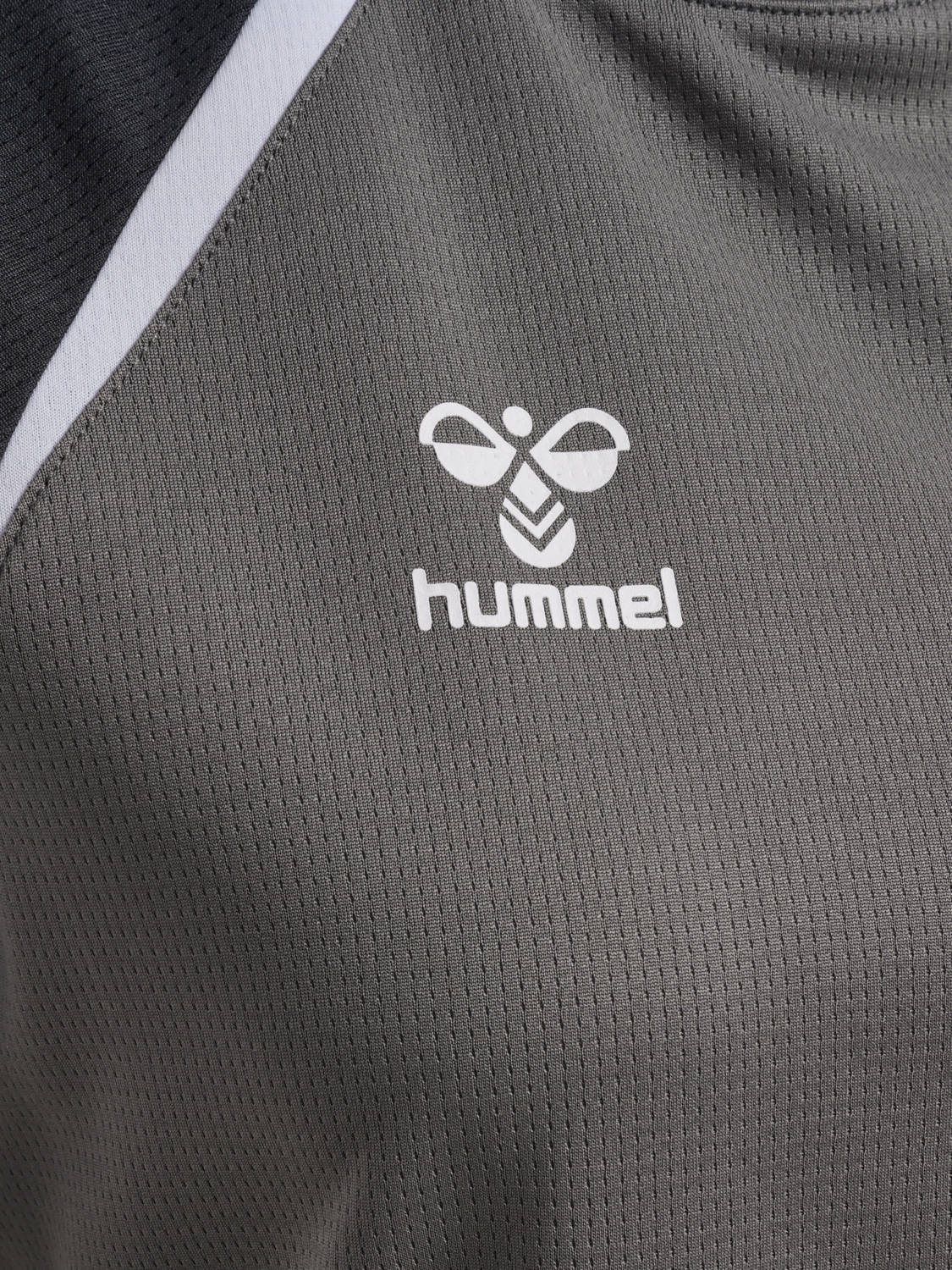 hmlLEAD 2.0 JERSEY S/S WOMAN, STEEL GRAY/ASPHALT, packshot