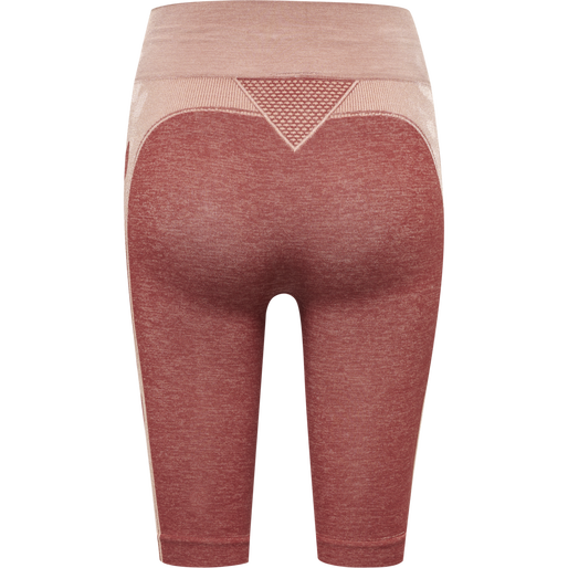 hmlCLEA SEAMLESS CYCLING SHORTS, WITHERED ROSE, packshot