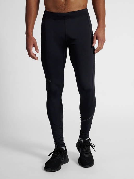 nwlRACE POCKET TIGHTS, BLACK, model