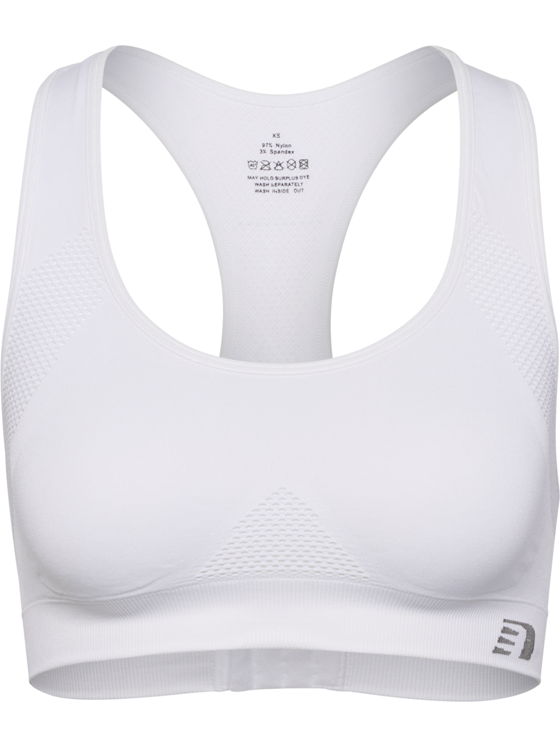 SPORTS BRA, WHITE, packshot