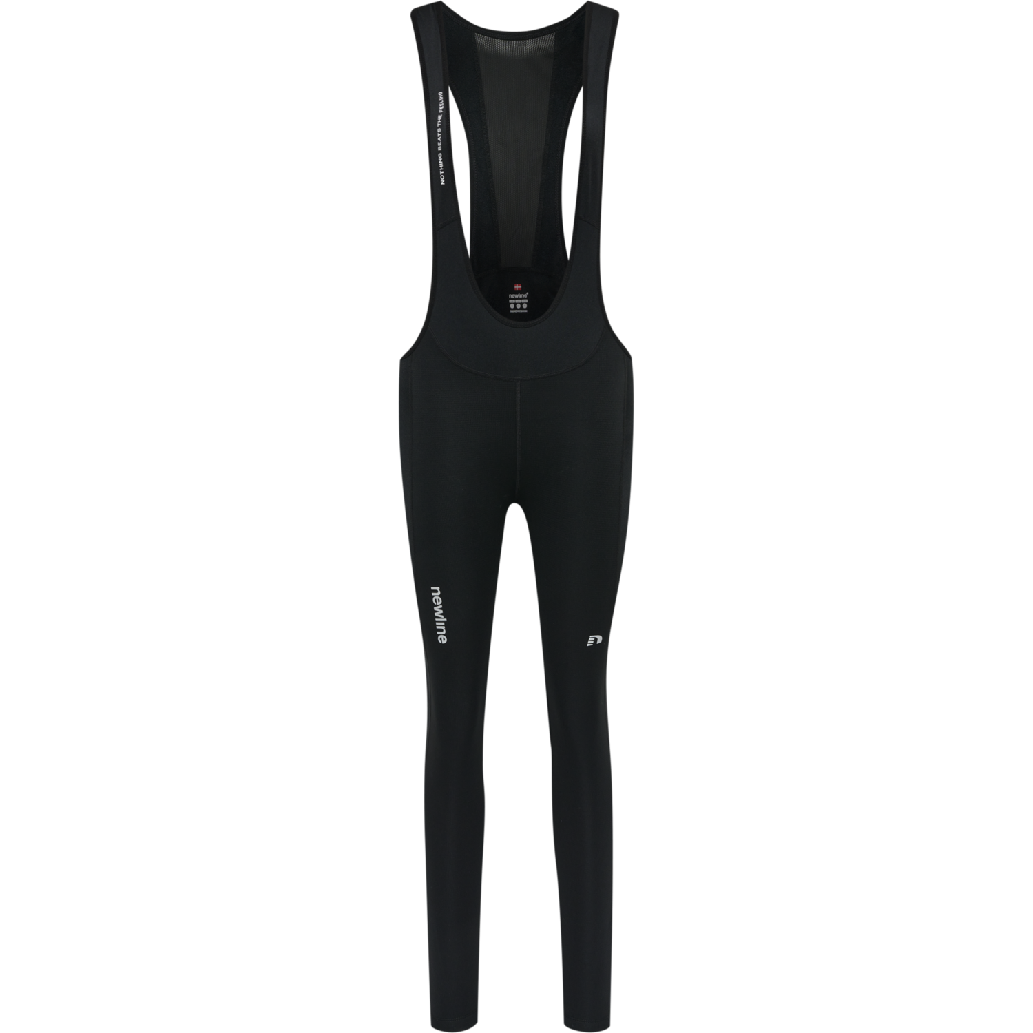 WOMEN CORE BIKE LONG BIB, BLACK, packshot